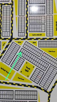 قطعة داخلية وجبه اولى ركن ٥٣٩٩سعر ٢٣ ابو كيان 07867722796 لمزيد من الع...