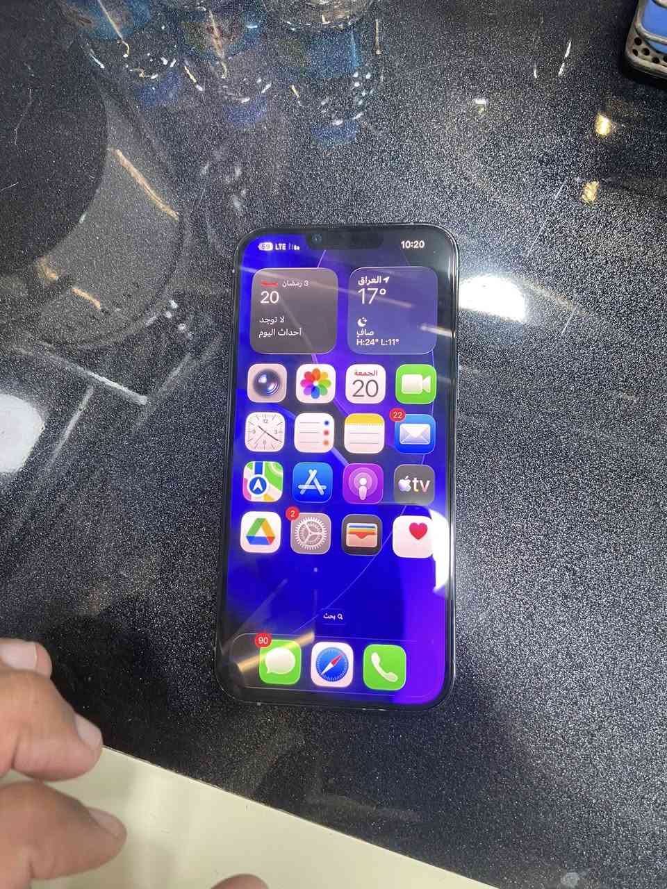 آيفون 13 برو ماكس ذاكره 256 شرق اوسط 

مبدل شاشه اصليه أمولد 
بطاريه 77 ابلاد 
فيس إيدي مايشتغل 
الكامره العدسه الواسعه ما تشتغل لكن كل الكامرات شغاله جهاز مال بيت الله شاهد كارتونته وياه وعلى ما اعتقد ماستر جهاز اي نقص مابي شحن خير من الله 

2 
آيفون 11 عادي بطاريه 69 بلاص 
شاشه بلاد 
فطر بظهر وبالكامره 
فيس إيدي ما يشتغل 

ثنيهم شلع ابيع 600 وبيهن مجال بسيط


**إذا كنت صاحب هذا الإعلان وتريد حذفه لأي سبب، رجاءا أرسل رسالة إلى الدعم الفني**