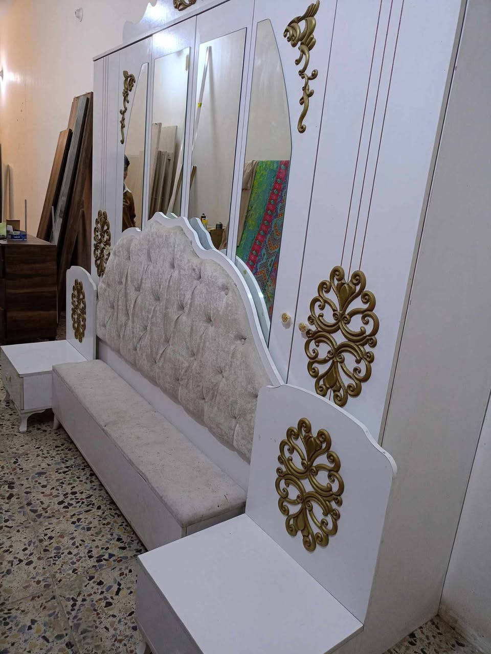 غرفة تركي 🇹🇷 مستخدام 8قطع  ✨✨
نضافه 90 💯
ابواب  💖
السعر 750 💖💸
مع شد🪛 ونقل 🚚  مجاني  داخل بغداد  محافظات بكروه


**إذا كنت صاحب هذا الإعلان وتريد حذفه لأي سبب، رجاءا أرسل رسالة إلى الدعم الفني**