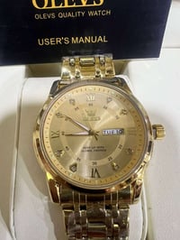 ساعة OLEVS • ذهبي مقاوم للصدأ • جديدة