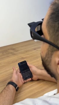 نظارة استرخاء • بدون شحن • خفيفة