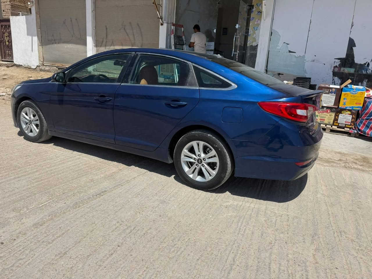 تحية طيبة للبيع سوناتا موديل 2017 وارد أمريكي محرك 2400/ gti/ رقم واسط دولي مشروع وطني سنويه جديدة/ ملاحظة سيارة بيه صبغ عام عام اثر تخريب مشاجرة/ بدون عيب الشرعي كفاله من كص/ سعر مناسب 83/ مكانه واسط قضاء الصويرة اتصال/ ***********
