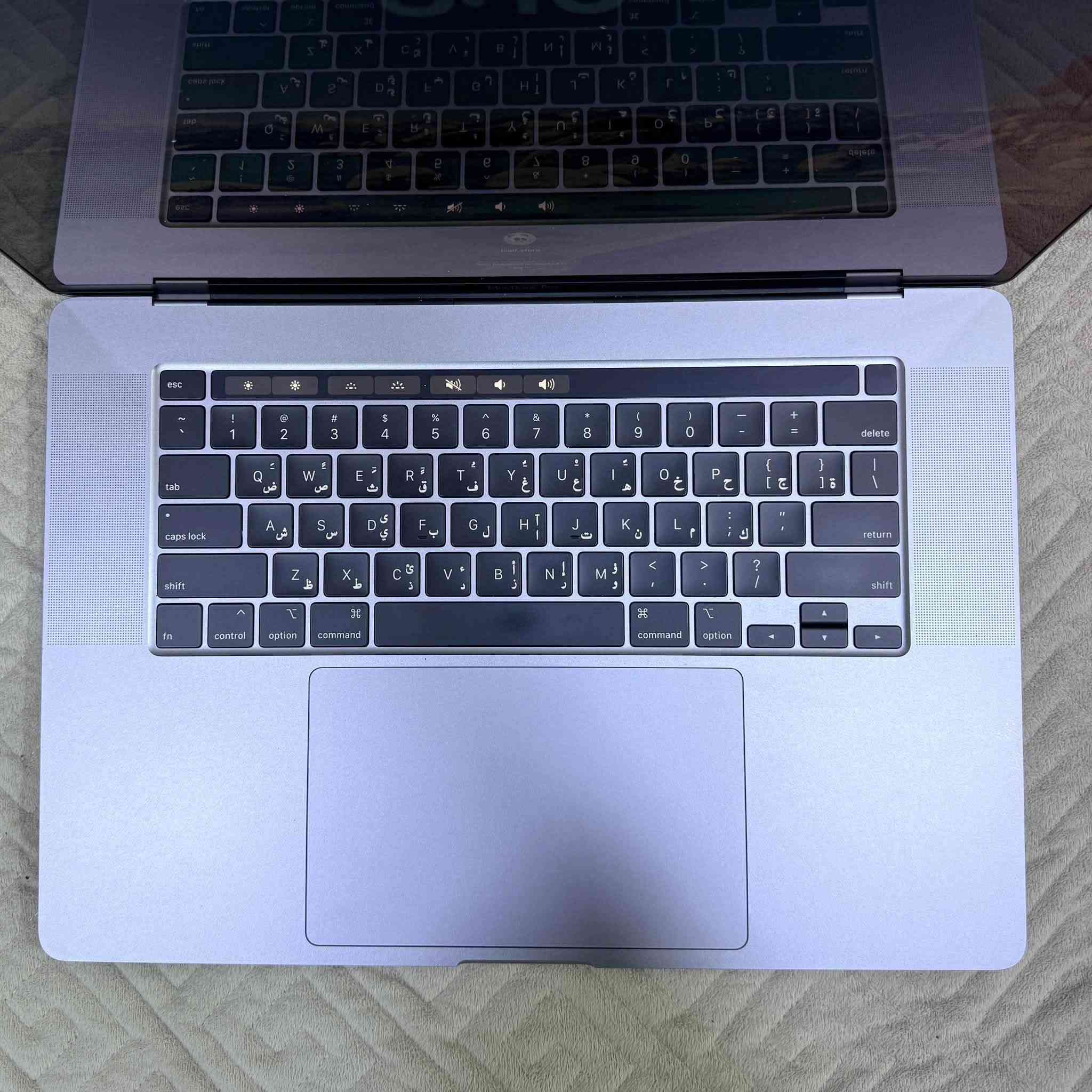 MacBook Pro 2019
Display 16"
Core i7 9750H
Ram 16 GB
SSD 512 GB
GPU 4 GB

دورات البطارية ٥٤
الملحقات شاحنة فقط

السعر 650 الف
يتوفر توصيل
***********
