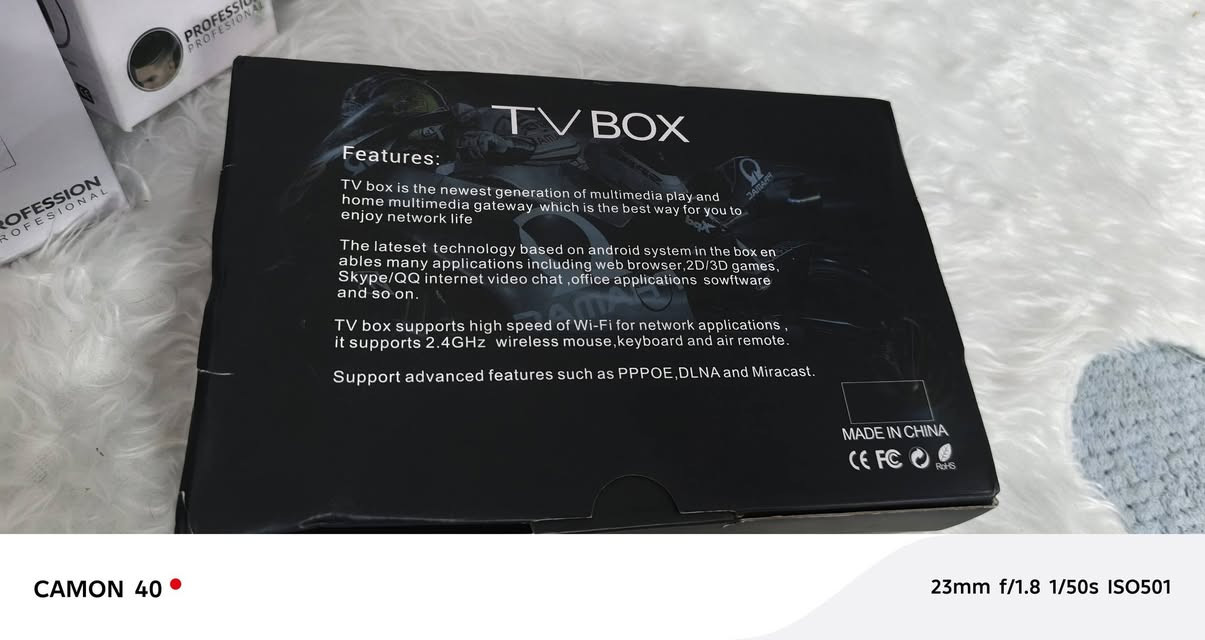 +3
هذا المنتج هو جهاز MXQ Pro 4K Smart TV Box. 

الوظيفة: يحول التلفزيون العادي إلى تلفزيون ذكي (Android TV) للوصول إلى التطبيقات والإنترنت. 

المواصفات: يعمل بنظام أندرويد ويحتوي على معالج رباعي النواة. 

دقة الفيديو: يدعم تشغيل الفيديو بجودة 4K UHD. 

التخزين والذاكرة: تختلف حسب الطراز،  سعة تخزين ٢٥٦ جيجابايت أو ١٦ جيجابايت مع ذاكرة عشوائية 1 جيجابايت أو 2 جيجابايت. 
السعر ٤٥الف


**إذا كنت صاحب هذا الإعلان وتريد حذفه لأي سبب، رجاءا أرسل رسالة إلى الدعم الفني**