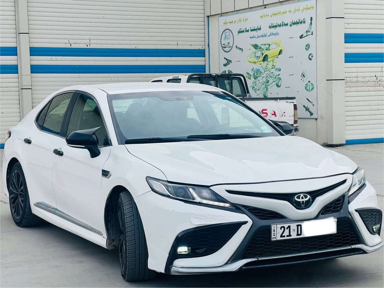 کوردی - عربی 

کامیری 2018 خەلیجی هایبرید 
تەنها 91 هەزار  
سنەەوی و ڕەقەم و ژینگەی هەتا 2031 تازەیە 
5  پارچەی بۆیاخە بێ ناوگرتن 
مواسەفاتەکانی زۆرن 
بەسمە / برێک بەسمە / ٣ مۆدی لێخوڕین / تەحدیدسرعە / ویل 19
زۆر مواسەفاتی تر 

***********☎️

سلام علیکم کامری خلیجی هایبرید
 ماشیە ٩١ الف کیلو  
مودیل ٢٠١٨   سنویە حتا ٢٠٣١ جدید کلشی جدید ب اسمی 
بیە ٥ قطعە بدون دواخل  بدون بارد 
مواسفاتها    
بصمە - ٣ مود - یکو - سبورت -نورمال - بریک بصمە   - تحدید سرعە - ویل ١٩ : مواسفات هوای بیە كالار, السليمانية
