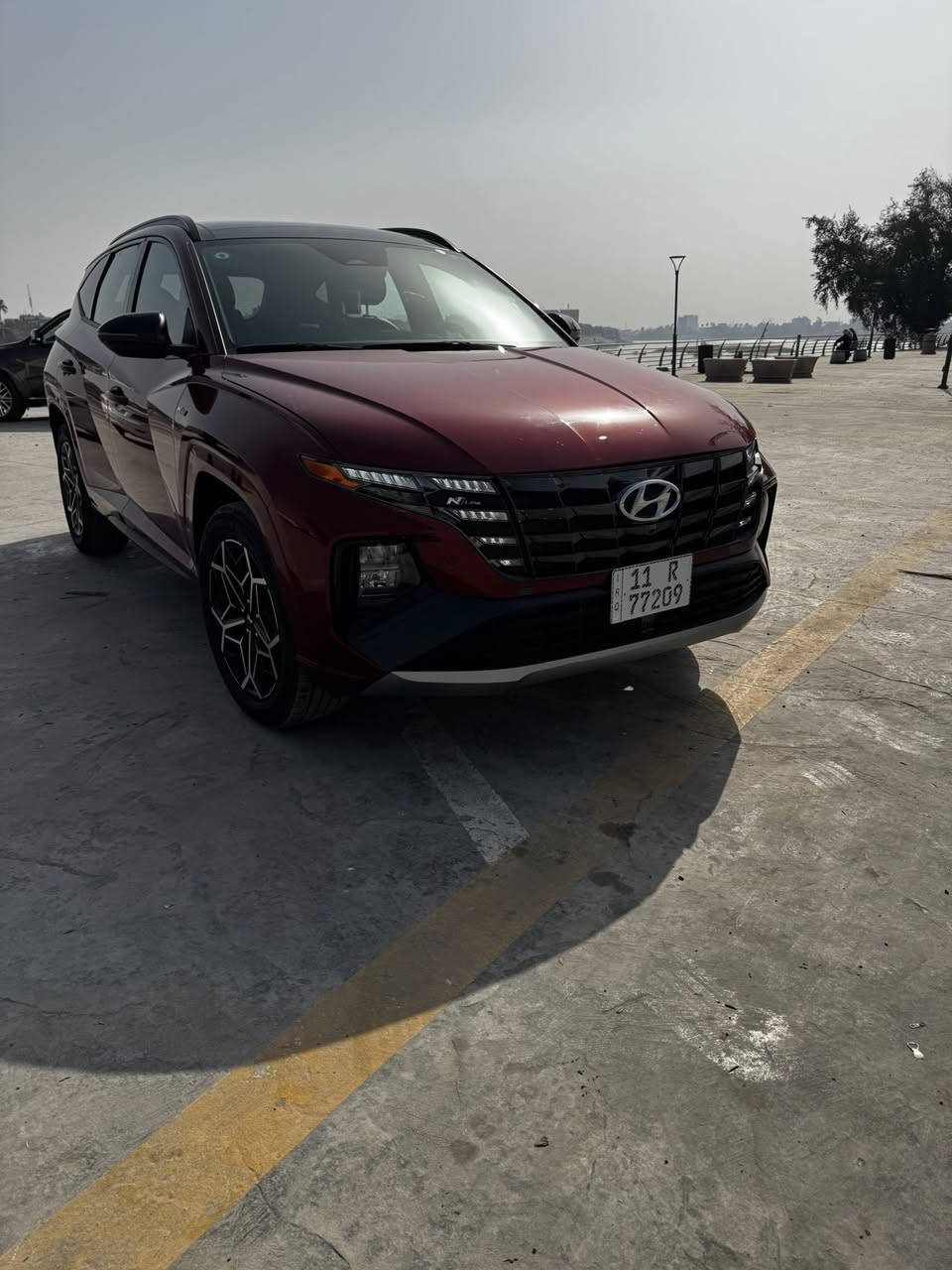 سلام عليكم 
توسان 2024 هايبرد 
فول مواصفات 
دخول جديد 
حادث بنيد فقط ومصلح 
بدون ايرباك 
للاستفسار ***********
