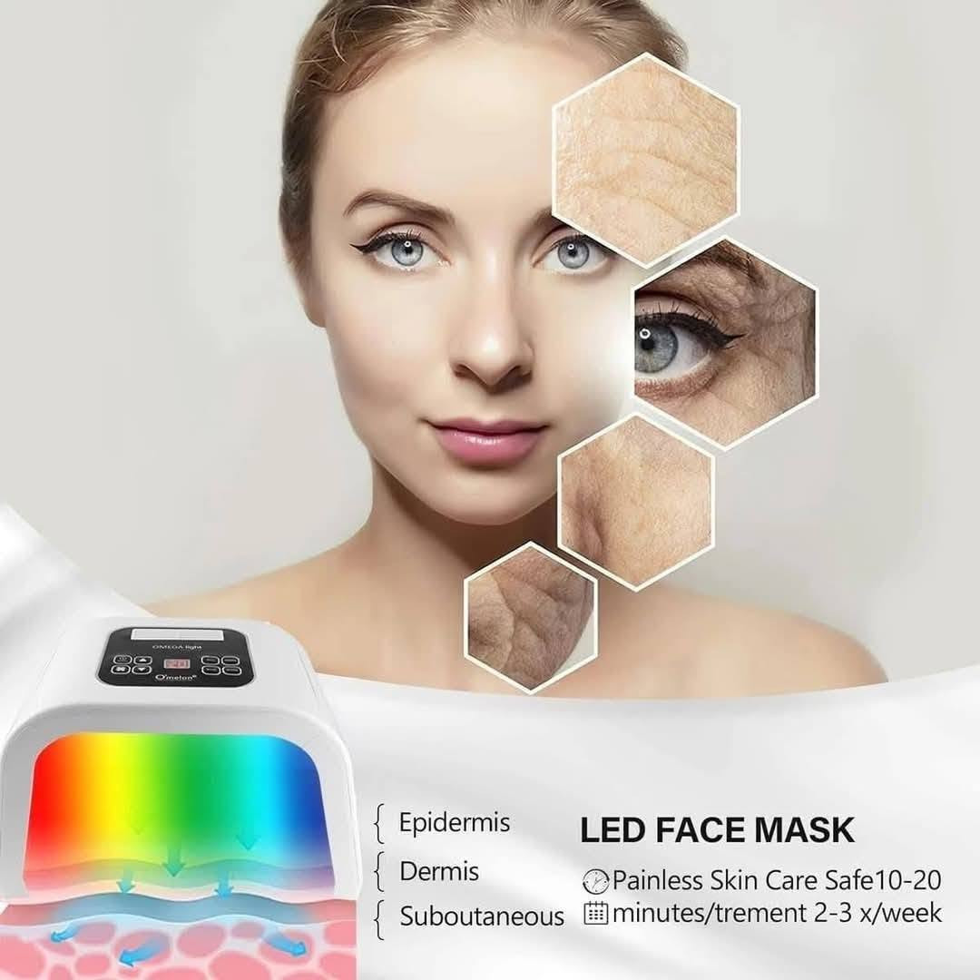 O'melon Omega Light LED Therapy Skin Care for Different Skin Types 4 Colours
حول هذا المنتج
【قناع الوجه العلاجي بالضوء LED】يستخدم قناع العلاج بالضوء لدينا طرق علاج ضوئي متنوعة لمختلف مشاكل البشرة، مع 287 صفًا كبيرًا من خرزات الضوء، ومصدر ضوء بزاوية 180 درجة، ومجموعة متكاملة من تجارب العناية بالبشرة. يمكن استخدامه على الجسم بالكامل، والوجه، والساقين، واليدين، والظهر، وغيرها. إنه تجربة علاج ضوئي شاملة للعناية بالبشرة.
【علاج ضوئي 7 في 1 للوجه】أحمر، أخضر، أزرق، بنفسجي، سماوي، أصفر، وأبيض. 7 درجات لونية تناسب احتياجات بشرتك المختلفة.
【علاج آمن】تكرار ومدة العلاج الضوئي للوجه: 2-3 مرات أسبوعيًا، لمدة 10-20 دقيقة في كل مرة. صُمم جهاز تجميل الوجه LED الجديد بسبعة ألوان ليوفر لكِ عناية عالية الجودة بالبشرة في أي وقت، سواء في المنزل أو في صالون التجميل. تتيح لكِ ميزات حماية العين والتبريد المدمجة الاسترخاء أثناء جلسات العلاج الضوئي دون القلق بشأن تلف العين أو تهيجها.  【أفضل علاج ضوئي للوجه】مقارنةً بأجهزة العلاج الضوئي الأخرى، لا نحتاج إلى حمل أشياء ثقيلة على الوجه، كما يتميز بوظائف علاج ضوئي متنوعة. مناسب للرجال والنساء على حد سواء، ومناسب لجميع أنواع البشرة. ما عليك سوى إغلاق عينيك وتنشيط خلايا الجلد لزيادة امتصاص الضوء وتحسين البشرة.


**إذا كنت صاحب هذا الإعلان وتريد حذفه لأي سبب، رجاءا أرسل رسالة إلى الدعم الفني**