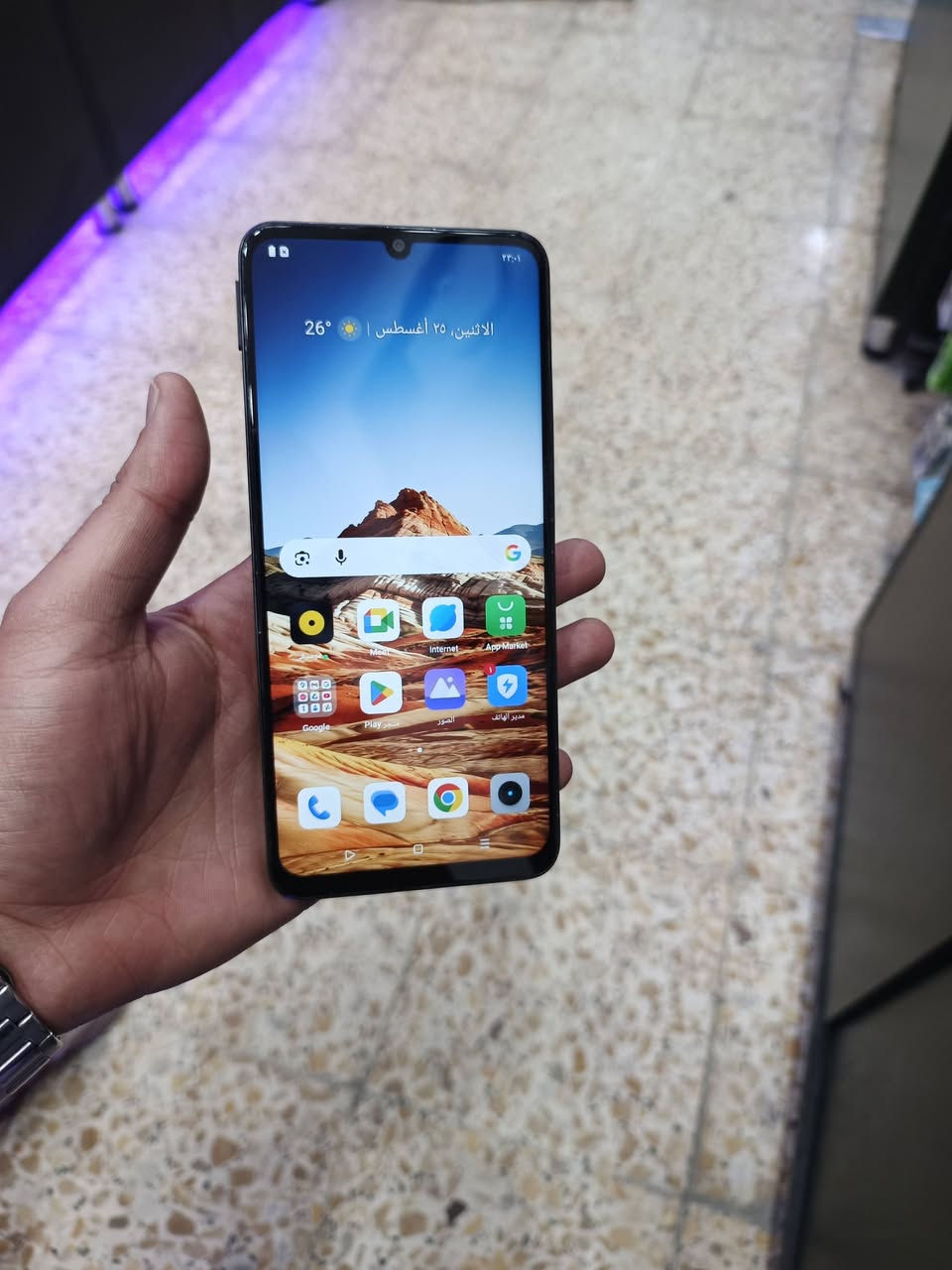 ريلمي Note 60x (نوت ٦٠x) 
ذاكره 128 
بطاريه 5000m
السعر 110 شامل التوصيل
مع (((سماعه وشاحنه هديه ولاصق حمايه))) 
للأستفسار الأتصال على
***********
