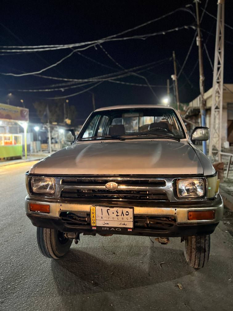 السلام عليكم للبيع تويوتاا بيكم موديل 94 رقم بغداد الماني سنويه لل26 كير مكينه ع شرط مكينه vvt  2.5 كير اوتماتيك   مكاني نجف مشخاب 
السعر 44 وبيه مجال قليل 
***********
