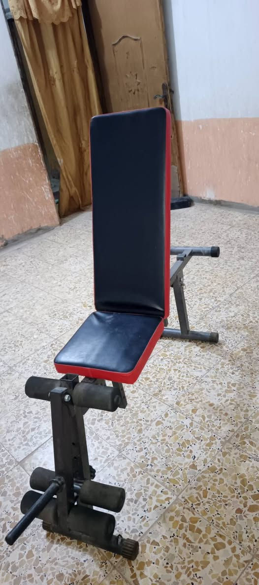 السلام عليكم..
مسطبه تمارين متعدده حديثه حجم كبير'علوي وسفلي ومستوي"مع تمارين للرجل نضيفه وجديده.. 65وبيه مجال للشراي


**إذا كنت صاحب هذا الإعلان وتريد حذفه لأي سبب، رجاءا أرسل رسالة إلى الدعم الفني**