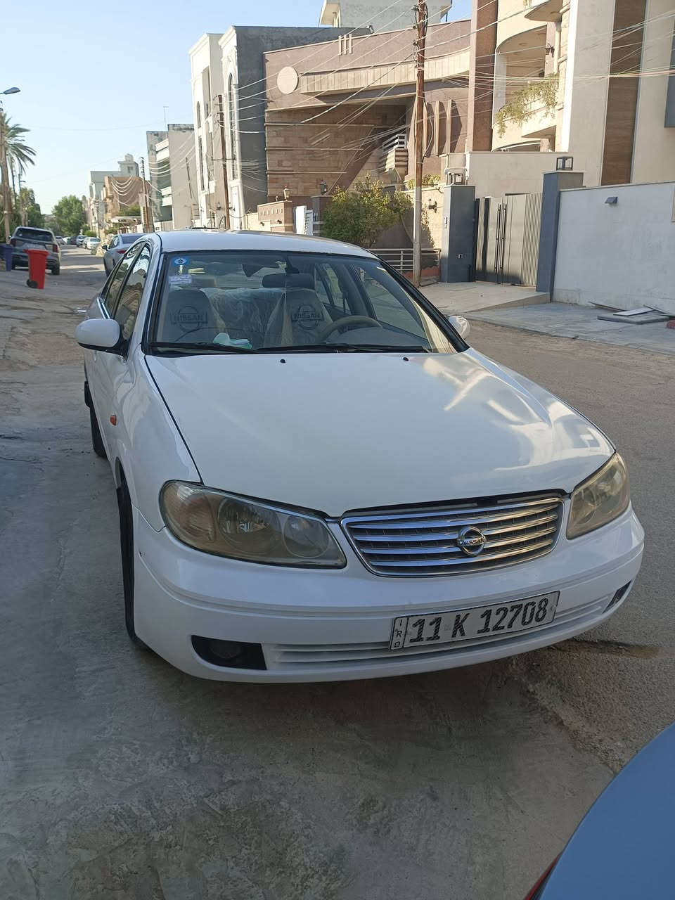 نيسان سني 2005 رقم بغداد باسمي جاهزه من كلشي
صبغ عام مكفوله من حادث ودواخل جانت صفره ورجعت خصوصي كير مكينه صدر تبريد بحاله ممتازه للاستفسار 
***********
