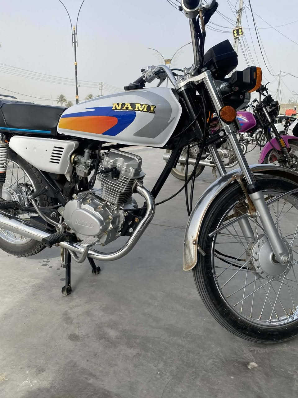 دراجه نامه للبيع جديده كلك مكفوله السعر 600الف قفل الاتصال... ***********.
كربلاء الحسينيه الابراهيميه.
