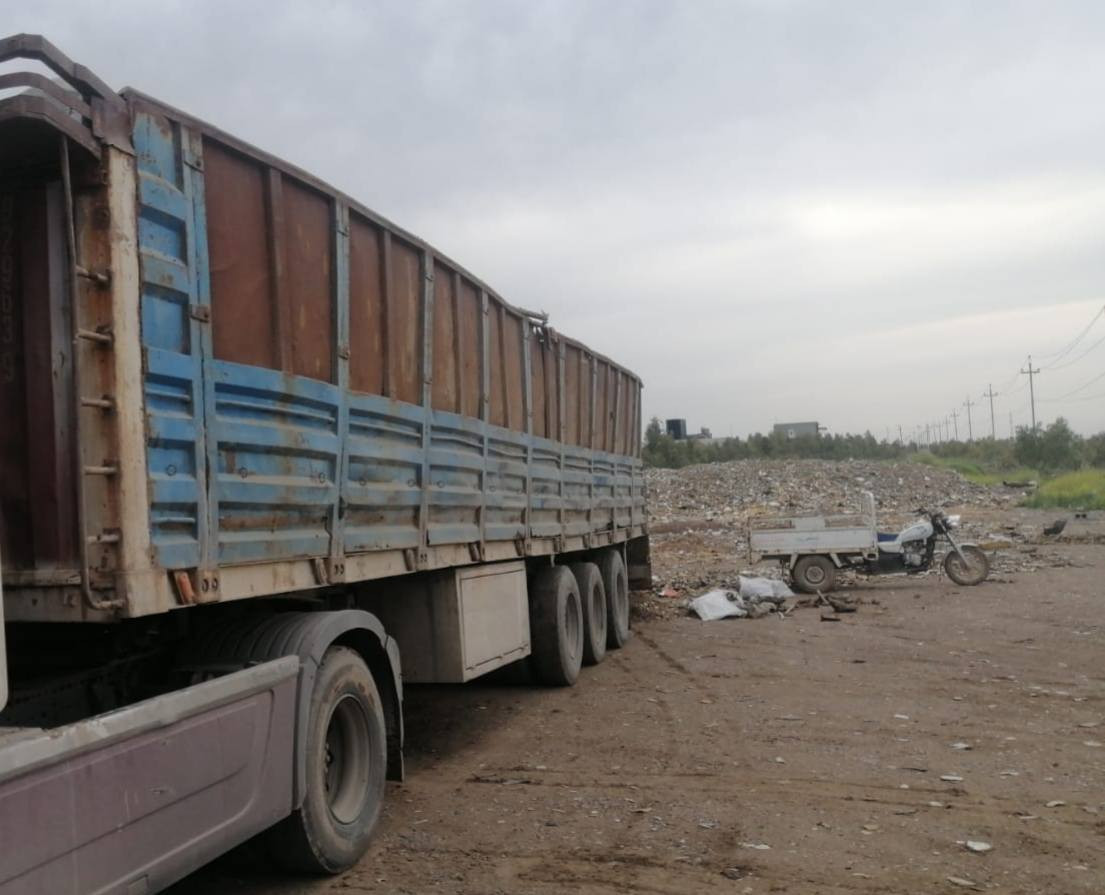 عربانه لبيع شاصي الماني دنكير 13 مربع طول 12وربع  مكان موصل  46وبيها مجال بدون ويل وتايات. ***********  خاص ماكورجاء
