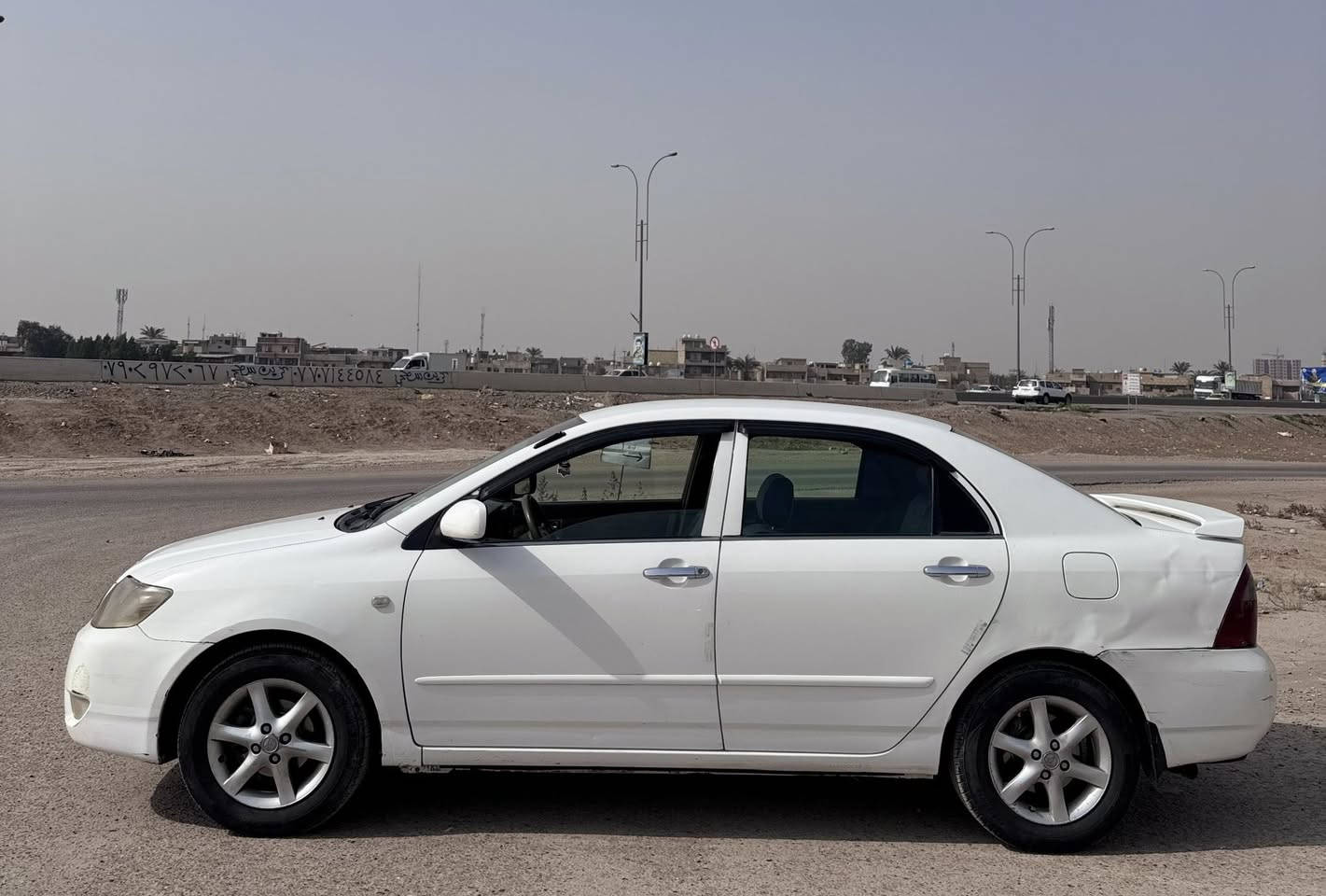 سلام عليكم
كورلا ٢٠٠٦ بيكاتشو للبيع
سياره خليجيه بدون ضربه مكفوله  ماعدا الداعميات اماميه وخلفيه سياره نضيفه  مثل ماموجوده بلصور بيها ملاحضه  الجاملغ خلف صايق بي رواج يرادله تعديل بارد 
السياره كير ومحرك وتبريد كفاله 
السياره بيها منضومه غاز جديده 
***********
متوفر واتساب
محرك ١٨٠٠
السعر٩٧ وبي مجال
