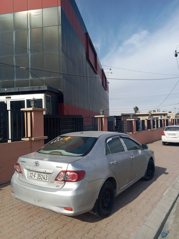 Toyota crolla 2013 
٥ پارجەی بۆیاخە جەمپی پیشو دوایی هەیە 
پیشی بەس کن دەبەی بی شانسی 
رەقەم سەنەوی نوی حازر جایزە 
٩٢ مجال Km280 ماشاءالله 
*********** أربيل, العراق
