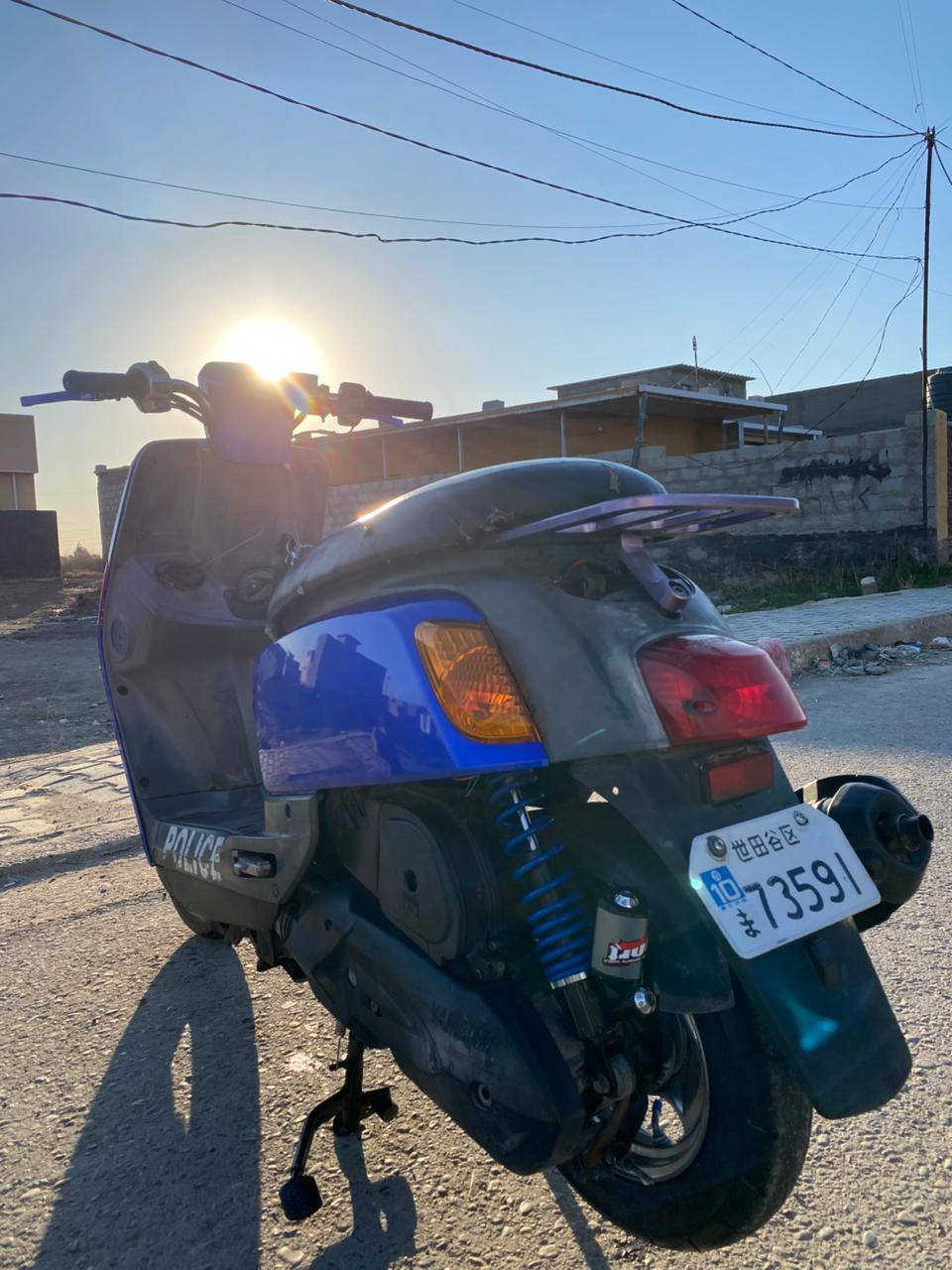 سلام وعليكم شباب

بوليس مسطره حديث للبييع
 
/__الدراجه نوزل
/__بانزين محسن+دهن اصلي
/__فيت بم+بنزات جديد
/__بيها غراض تزويد/يدات رياضي/صالنصه رياضي/قبق فلاوين رياضي/دبل خلفي هابط رياضي/سيبايه رياضي
/__تايرات جديده+صبغ وياله 
/__كهربائيات كلها شغاله/اشاير٤/زنون يثول عالي وناصي/سكن/هورن كلها شعاله
دراجه كلش حلوه وكاعده ونضيفه احلا من صور
 لسعر 600 وبيها مجال للشراي يدلل
رقمي‏‪***********‬‏/بي واتساب
مكاني بغداد ليوسفيه📍
