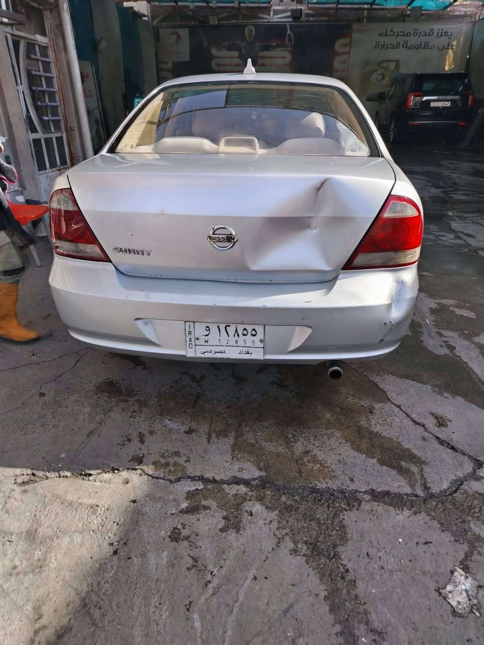 سلام عليكم للبيع نيسان سني  موديل 2012
سيارة مكينة وكير وتبريد مكفول الكشر بيه ملاحضات طخات واضحة بلصور مكاني بغداد الشعب السيارة معروضة ب٨٥ وبيه مجال حك الجية ***********
