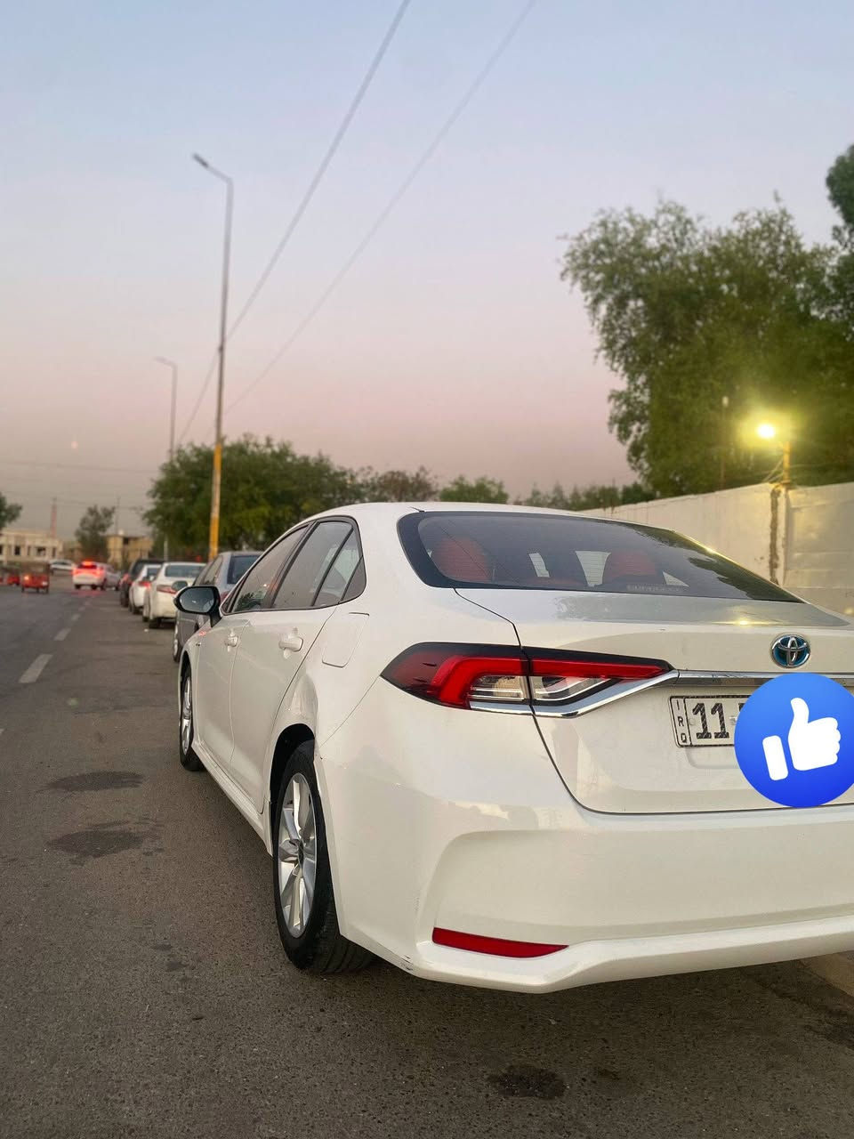 كورلا 2023   علامه زركه  شكل خليجي
كلشي موضح والسونار ناشره ماشيه 75 قابل للزيادة
المواصفات 
🛜مكينه 1800 هايبرد شحن ذاتي 
🛜فتحه سلايت 
🛜كراسي جلد اصلي 
🛜رادار + تحديد مسار طريق + قيادة ذاتيه 
🛜بصمة تشغيل + دخول ذكي  يدة الباب
🛜هاندر بريك بصمة + اوتو هولد 
🛜كيجات ديجتل 
🛜شاشه مسجل +تبريد بيانو + كامره خلفيه + كار بلي 
🛜تبريد قطعتين 
🛜لايت زينون عالي ناصي 
🛜 حساس اطار + حساس مطر + حساس لايت داينمك  
🛜ايفو مود +  درايف مود + مانع انزلاق 
🛜 تحكم  الستيرن كامل مع كروس سرعه
🛜ايرباك عدد 10
🛜ويل كب  حجم 16 

السعر 139
   للاستفسار يرجى الاتصال
***********

