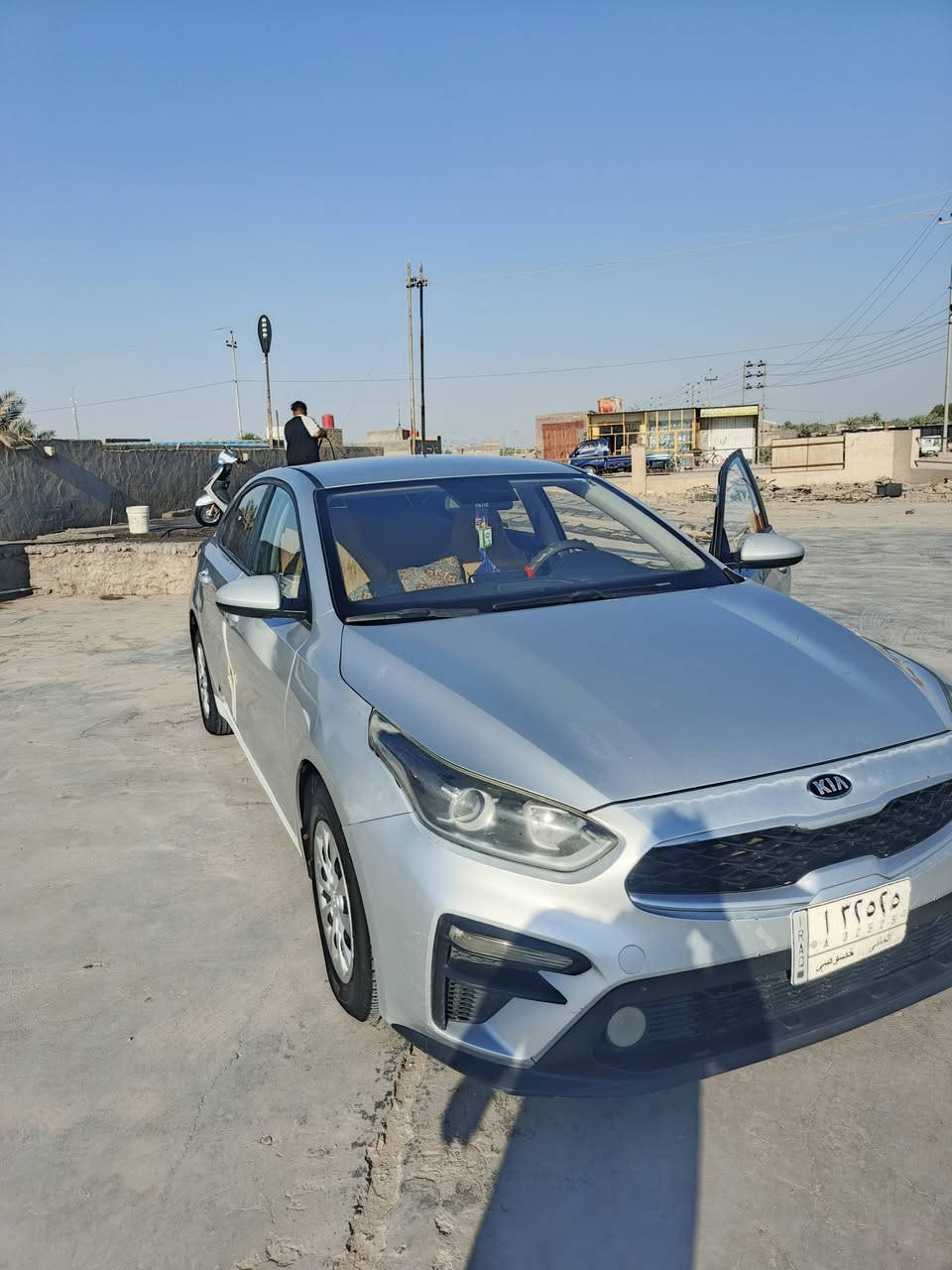 سيراتو ٢٠١٩ محرك كير حداديه كفاله فقط رش باب ثر جرد تبريد رقم مثنى لون سلفر
*********** 130  وبيه مجال
