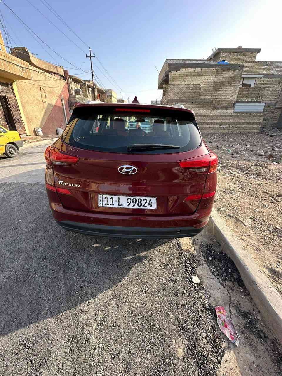 سلام عليكم
توسان 2020 خليجي 

 السونار موجود بلمنشور 

السياره بدون حادث بدون تبديل فقط بارد

 بلسونار مبين كلشي 

شحن وايرلست

هاند بريك بلرجل 

مواصفات فوول عدى الفتحه 

تبريد شغال ثلج على وضع الشركه 

بصمه وتشغيل عن بعد 

كشنات كهرباء 

صدر تايرات باتري جديد 

  السياره بأسمي رقم دولي بغداد تحويل مباشر 

بدون غرامات مشروع وطني 

السياره كامله بدون نقص  

ماشيه 85 km

السعر المطلوب 

175 $

ترهم مرواس 

عنواني بغداد ضباط  البلديات 

هـ/ ***********
