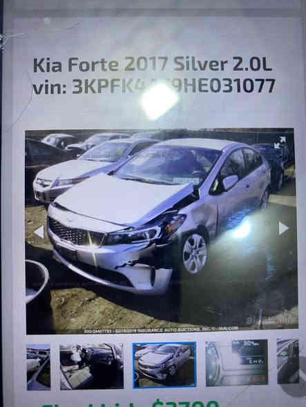 السلام عليكم فورتي ١٧ للبيع السياره موضحه بل فيديو وصور الحادث العنوان بغداد الدوره.   *********** السعر ١٣٤ ورقه
