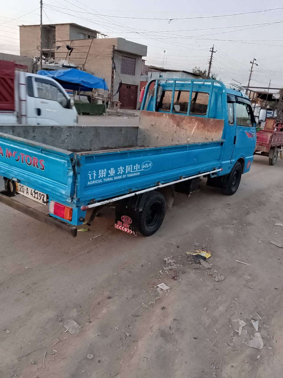 كي بنكو موديل 96 رقم ديالى الماني مشروع وطني إنكليزي مجدد 28 محرك كير اكسن جديد شاصي  مكفول رقم شاصي شعار ومثبت بل سنويه 7جنكال صدر جديد بكانه بغداد معامل باويه تخم تاير السعر 55 بيه مجال رقمي ***********
