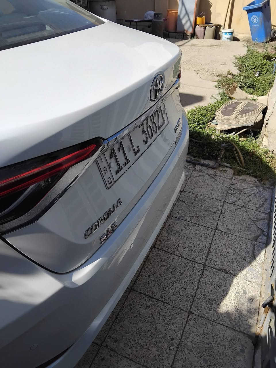 كرولا ياباني اصلي شركه  SAS موديل 2024 فول مواصفات بصمة تشغيل وبصمة ابواب فتحة سقف شاحن وايرليس مري شفط حساس امامي خلفي مع كامرة اصلي شركه ماشية ٣٦ الف كيلو متر رقم بغداد هزة وفحص وسنوية جديده السيارة بأسمي شخصيًا
مكان السيارة بغداد حي جهاد
السعر ٢٠٥
رقم الهاتف للاتصال على الواتساب:
***********
