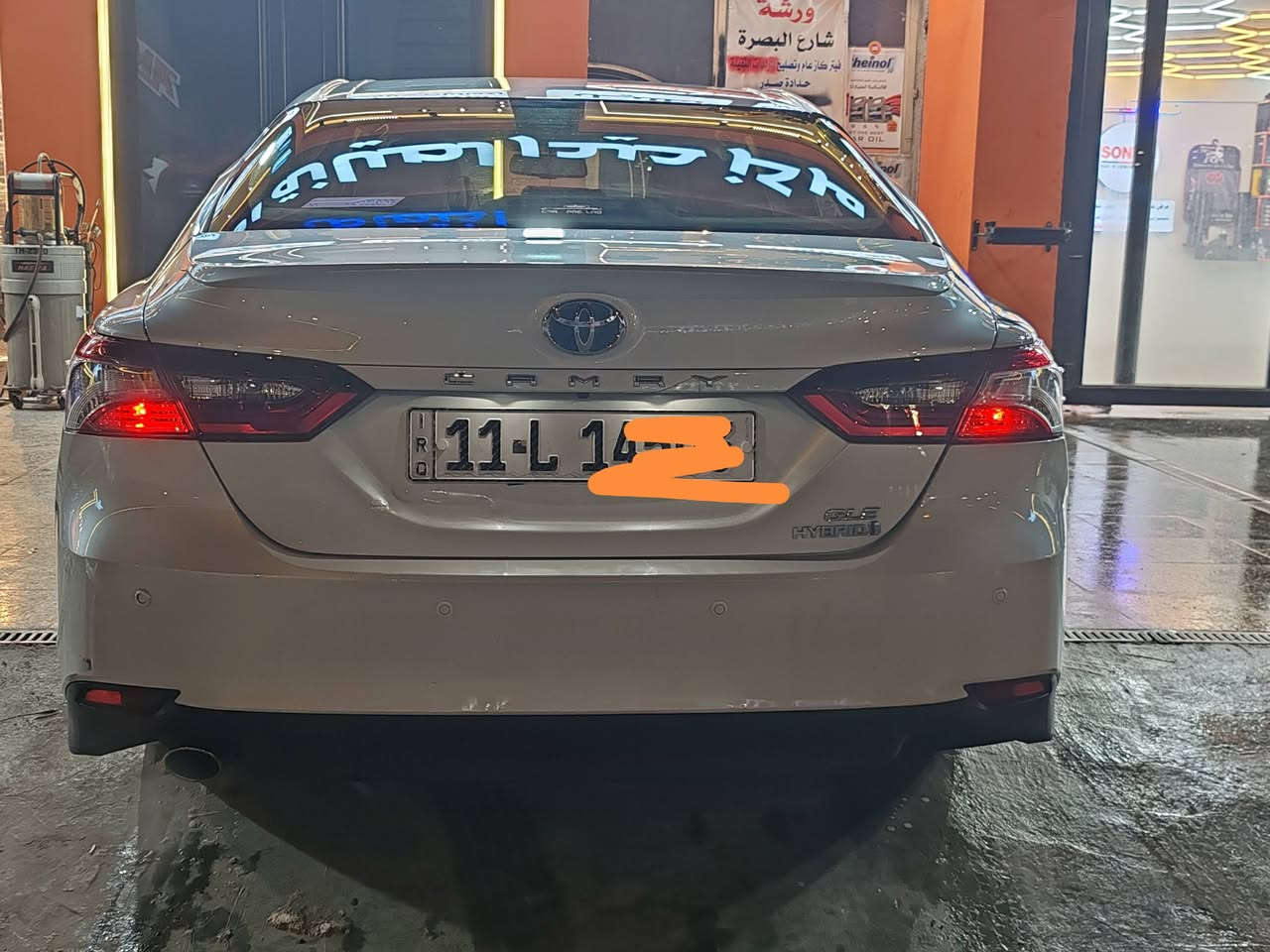 كامري 2024  وكاله عبد اللطيف جميل
خليجي   جاملخ الخلفي عكس السايق صبغ قليل 
 فول 1/1 GLE 
رقم بغداد 
سعة المحرك 2.5L هايبرد
فتحه 
برده 
حساسات أمامية 
حساسات خلفية
لايت زينون 
 كشافات 
سلايد رووف 
ويل كب 18
اريل نفكيتر 
 بصمة 
شاشة
كاميرا دوارة
الانارة الداخلية LED
كشن السائق كهرباء 
قطعتين تبريد
هاند بريك بصمة 
أوتو هولد

23.000 $ بيها مجال
سنوية باسمي تحويل مباشر
—————————————————-
المكان بغداد الكرخ
***********
