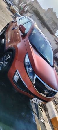 كيه اسبورتج 2013 خليجي السياره بانوراما مكفوله من التبديل والصبغ رقم ب...