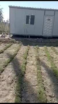 تم بعون الله عمل كرفان 7×8 في مزرعه مشتمل كامل متكون من كلادور قياس ٧×...