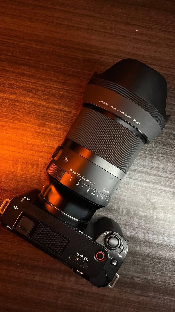 عدسة سگما 35mm 1.4 DG DN  رايدهة مراوس مع عدسة  تامرون 24-75 2.8


**إذا كنت صاحب هذا الإعلان وتريد حذفه لأي سبب، رجاءا أرسل رسالة إلى الدعم الفني**
