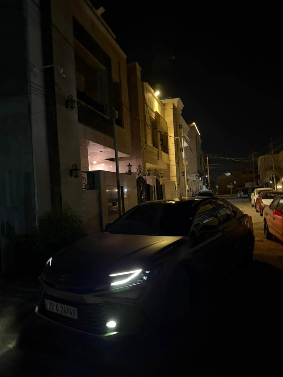 كامري 2025 للبيع لون برونزي أغلى لون واحلى لون شركه sas ماشيه 3000 بعده زيرو مكينه 2500 بانزين وليس هايبرد.واعلى مواصفات GLe       سياره رقم أربيل مضلله كتم بسنويه لل استفسار ***********
