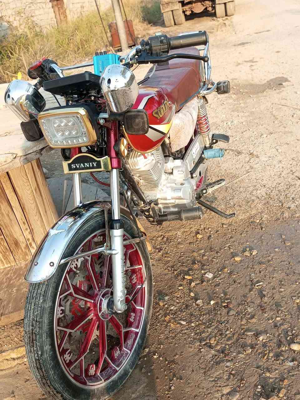 السلام عليكم دراجه لبيع موديل 2025 محرك 200 اوراق كارتونيه السعر 725 وبيه مجال
 رقم الهاتف ***********
