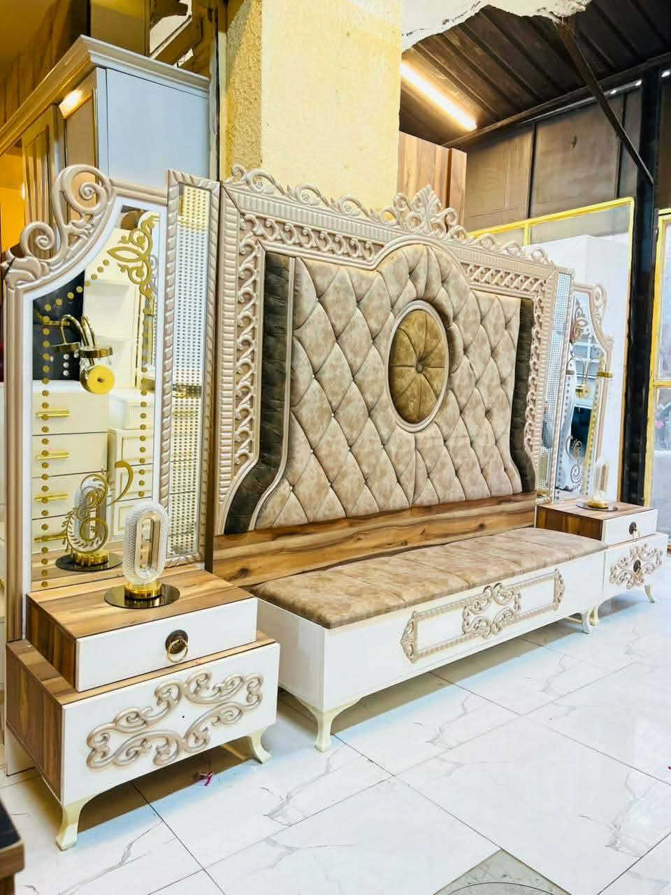 غرفه نوم تركي 🇹🇷 
ملكية 9 قطع مع كنتور ملحق 
2 باب وكنتور اساسي 6 باب ضهر بلوك برغي وجوي حديد شازلون مخزن نضافة 90 💯 
بسعر مليون و 50 مع شد ونقل مجاني 🧑‍🔧🚚🔥


**إذا كنت صاحب هذا الإعلان وتريد حذفه لأي سبب، رجاءا أرسل رسالة إلى الدعم الفني**