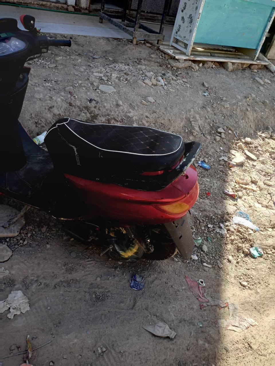 دراجه فراشه للبيع فحل كلشي شغال بيها مكينه خير من الله تخم تاير لايت عالي ناصي  مكان بابل ابو خستاوي حسينه ام البنين السعر 320وبيها مجال الاتصال علاالرقم ***********
