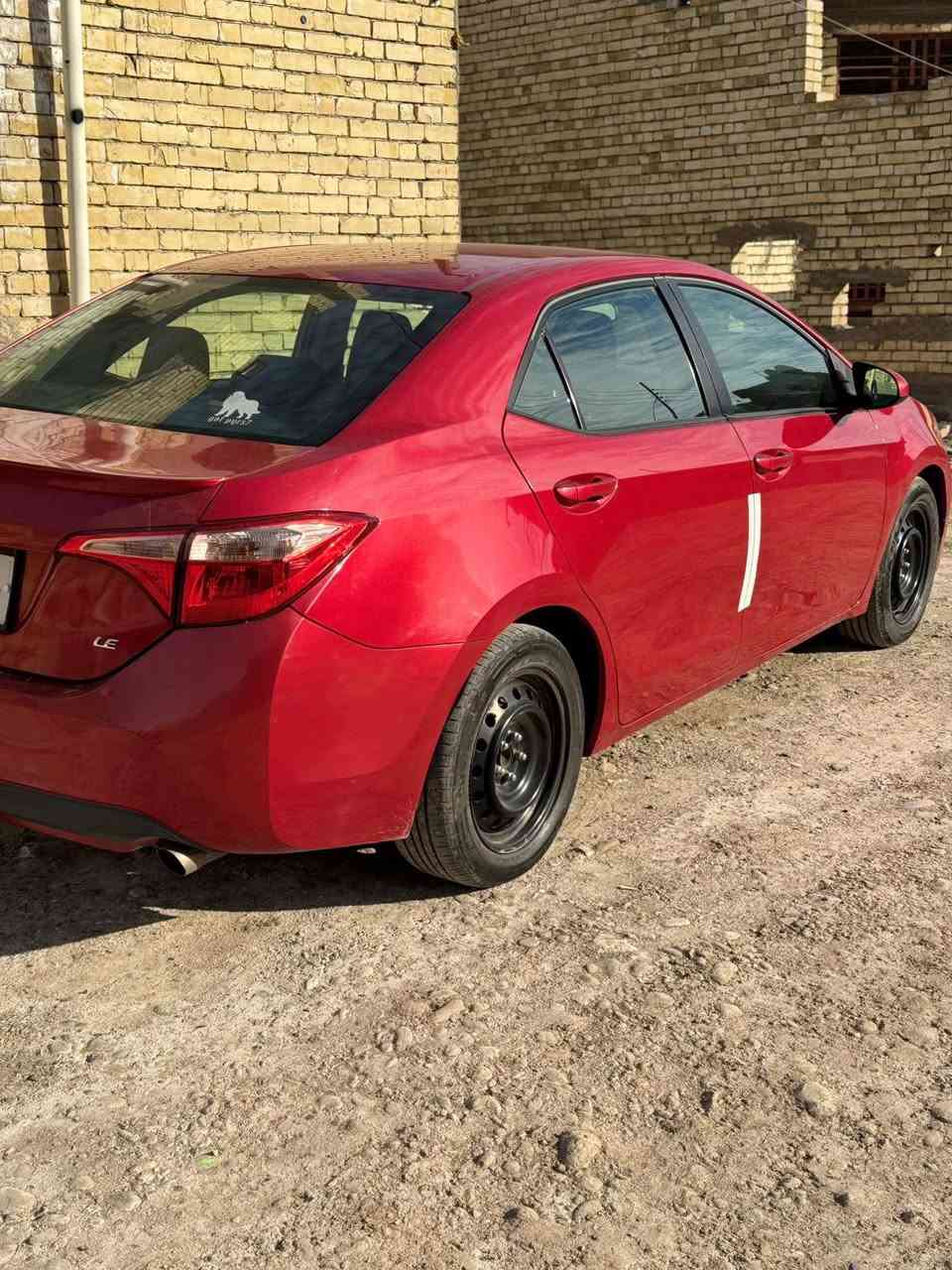 سلام عليكم حورلا ٢٠١٩ للبيع 
السعر ١٤٣ ورقه وبيهه مجال للطيبين
رقم بغداد الجديد بسمي 
ماشيه ٥١ الف
سنويه جديده بعدهه
حادثهه جاملغ خلفي وصندوك فقط بدون ايرباك 
مواصفات LE بجم كبس شركه 
گير ومحرك شرط برغي ممفتوح منهن
حجر صالنصه ورادار شرط موجودات 
الضرر واضح بالصور  
السيارة حيل نظيفه ومن الدعاميه للدعاميه شرط بدون نقص
عنوان السيارة بغداد الزعفرانيه واي استفسار اني خادم
***********
