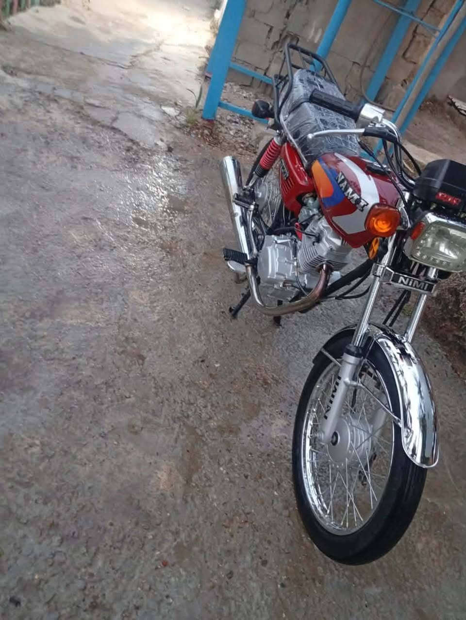 سلام عليكم  دراجه نامه امتياز موديل 25 دراجه فصله شلعه فول شوفت عينك اوراق كامله سعره 600 وبيه مجال مكان بابل محاويل (***********/

