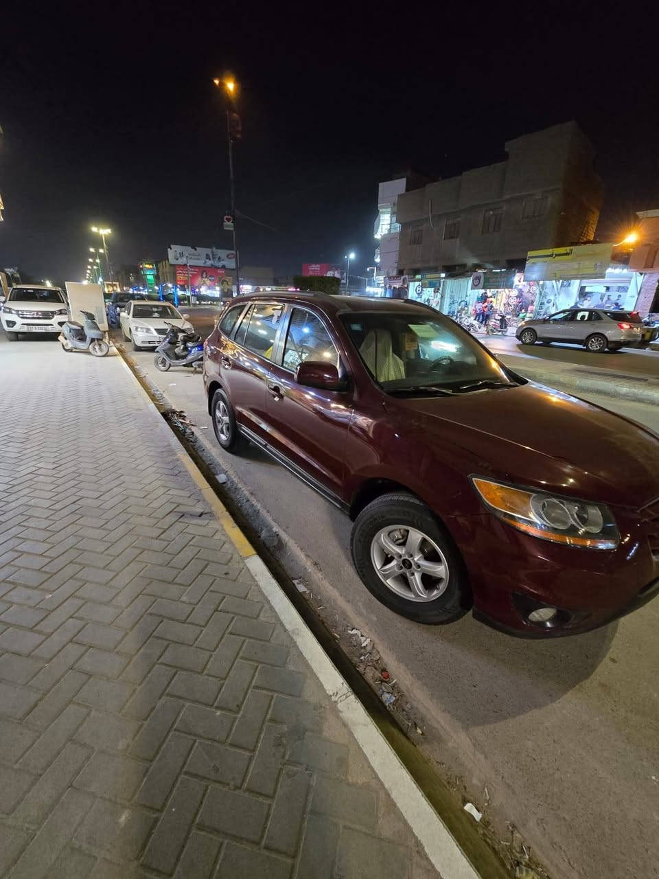 سنتافيه موديل ٢٠٠٨ وارد امريكي محرك ٦ تبريد ثلاج تخم تاير وباتري جديد مصبوغه صبغ عام جمالية بدون حادث بس كانت مجوردة وصبغناها السعر ١١٠ وبيها مجال لشراي
***********
