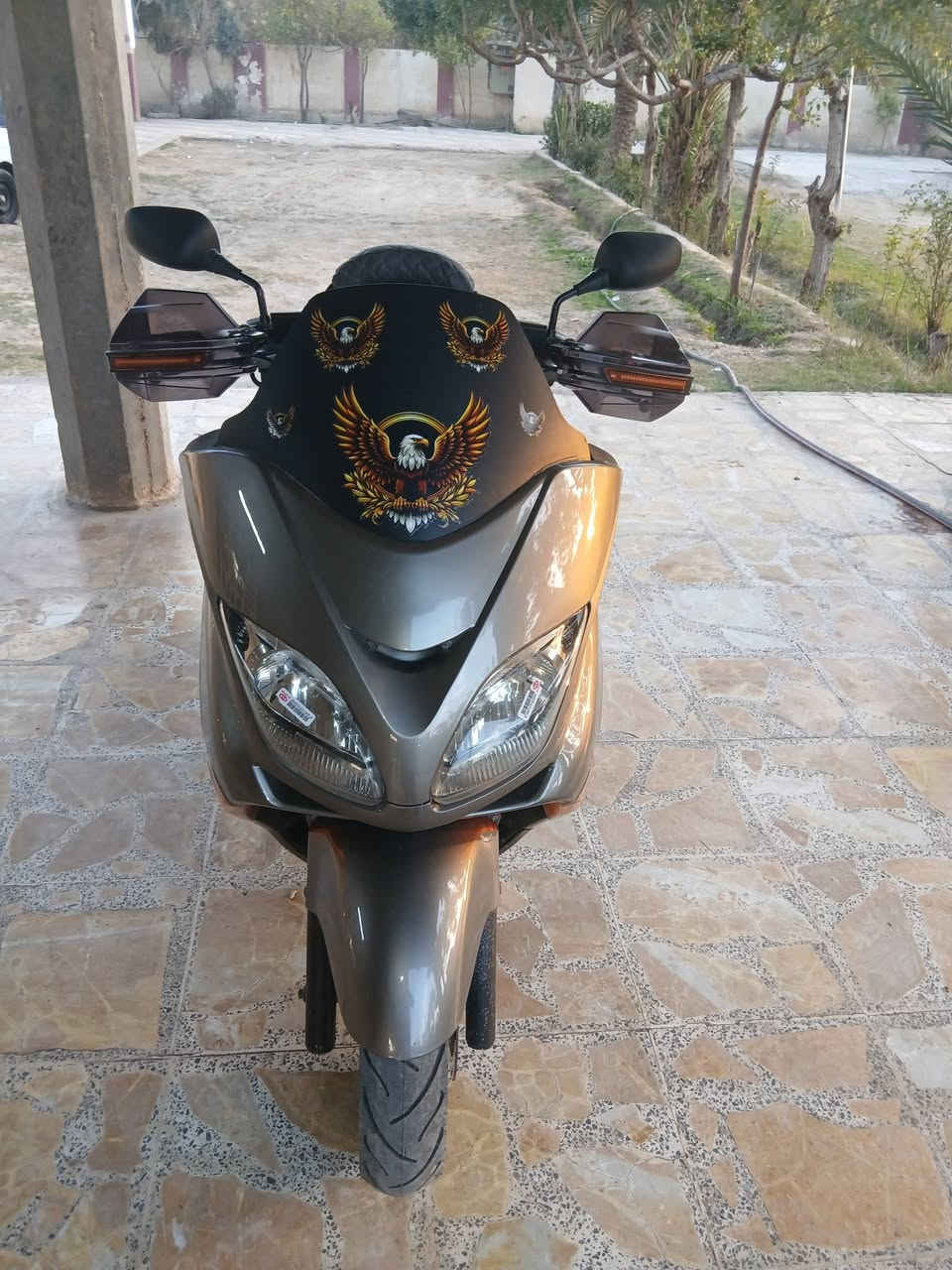 للبيع دراجه مكفوله من كلشي محرك اكسل كلجات من تايرات سعر 1250بيه مجال متواجد خاص‎0777 309 4620
