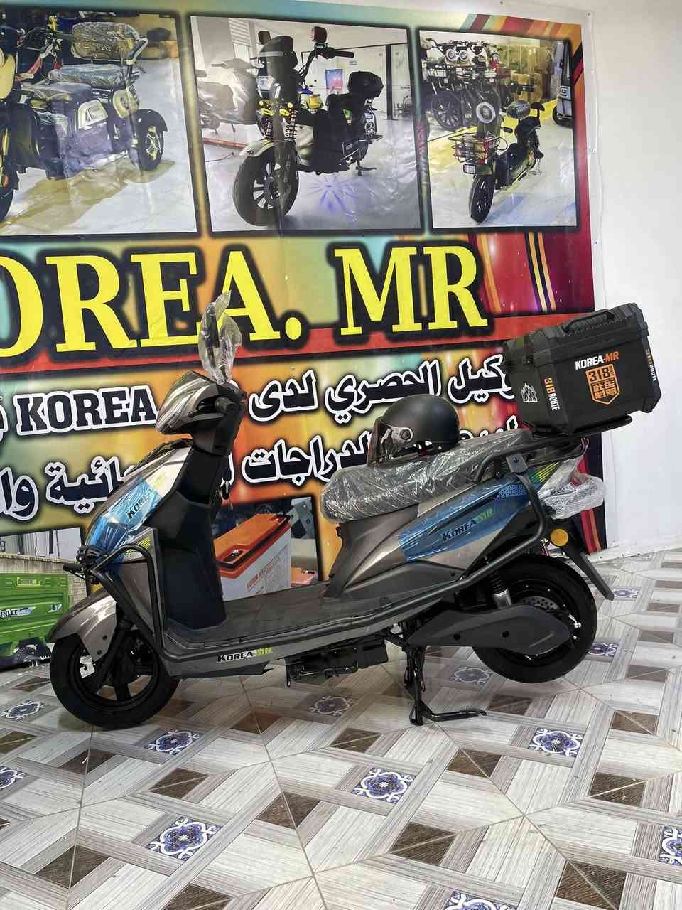 يتوفر الديناا 🔥الوحش الكوري 2026 الشكل الجديد 🔥🔥
💪🏻قوية ،ومزودة،بالكامل
✅حجم الملف 2500 السرعة/100
✅بلوتوث ودرع حماية 
✅بطارية كرافين 36 أمبير >تصل حتى 60 كم بالشحنة الواحدة! 
✅مع ،ضمان،وأمان حقيقي 🔥(يوجد جملة ومفرد)🔥
الأستفسار/أتصل أو واتساب 
(***********)📞📞
