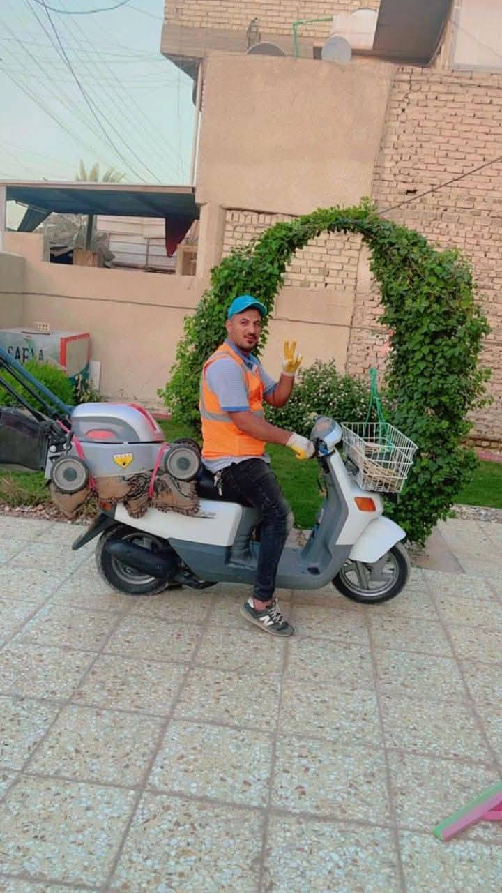 سلام عليكم يوجد كادر ادامه الحدائق والزراعه تكريب نخل ديكورات حدائق معالجات تربه زميج متوفر بغداد فقط
*********** #الجميع

