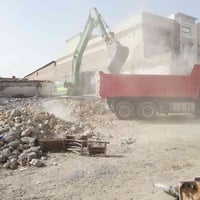 ابو امير لهدم الدور والبنايات المتعددة الطوابق ورفع الانقاض وحفر الجفر...