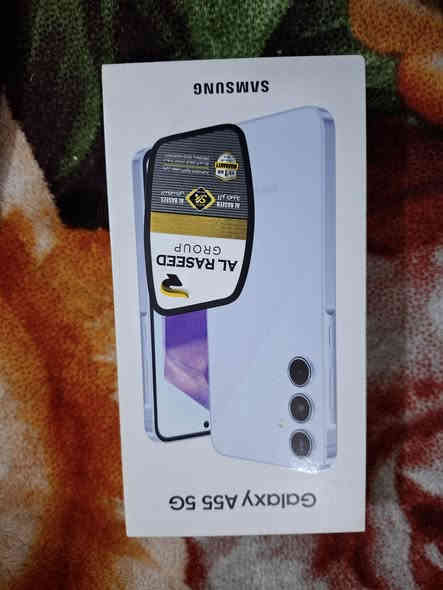 جهاز كلكسي A55  5G للبيع
ذاكرة 256  رام 8 جهاز جديد مستعمل شي بسيط مكفول من شخط وبعده ابضمان شركه العنوان بغداد مدينة الصدر السعر357 وبي مجال بسيط جدآ ولحد يكسر بلسعر رجائآ
***********
