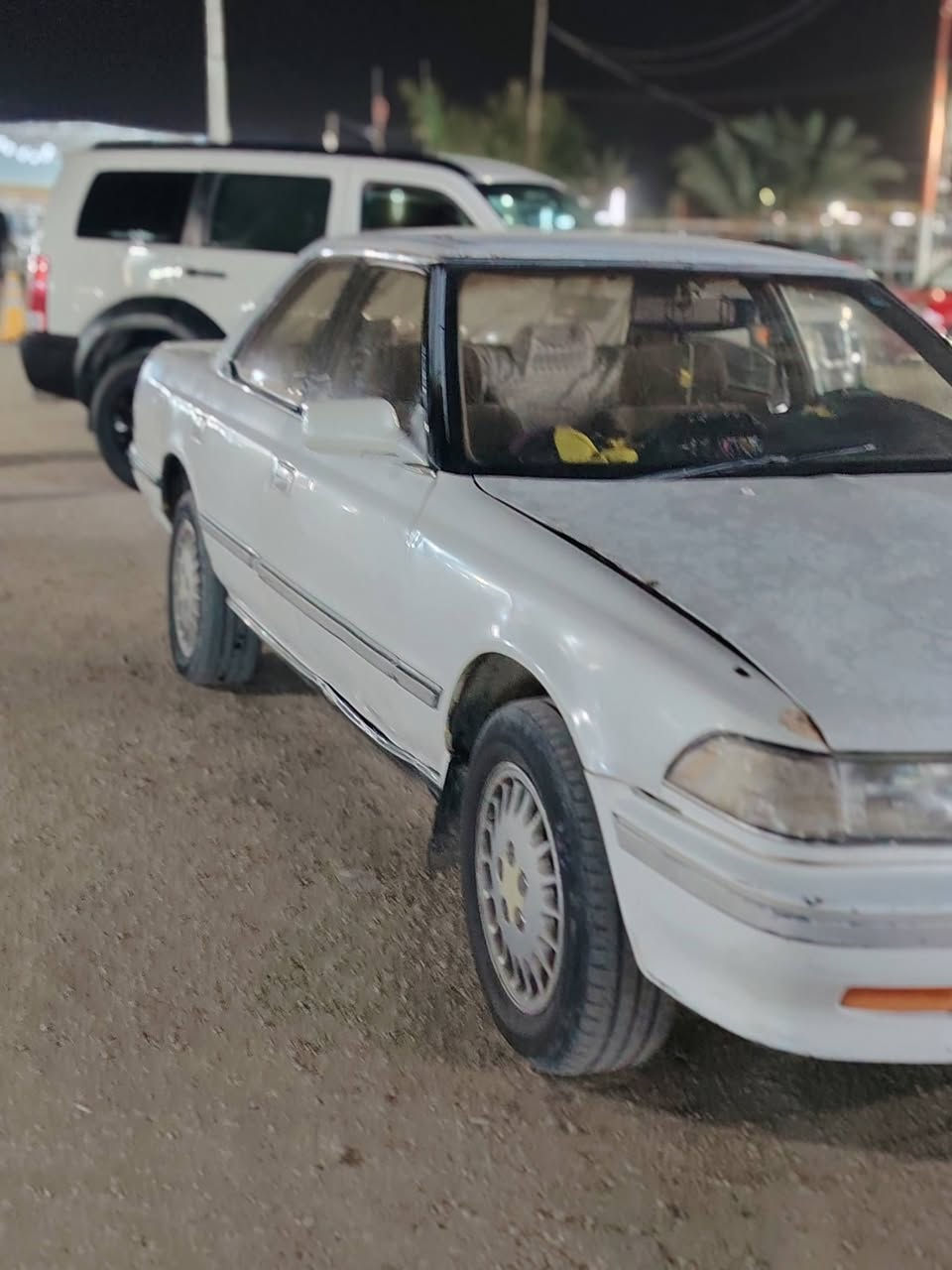 سلام عليكم سياره مارك عضم 1991
مكينه جديده وكير

كهربائيات شغاله 

حدايده 70/100

دواخل جدد دشبول مازده ستوه شاده

رقم انكليزي نجف بسمي 

تخم تاير جديد

سعر 35وبيه مجال 

***********
