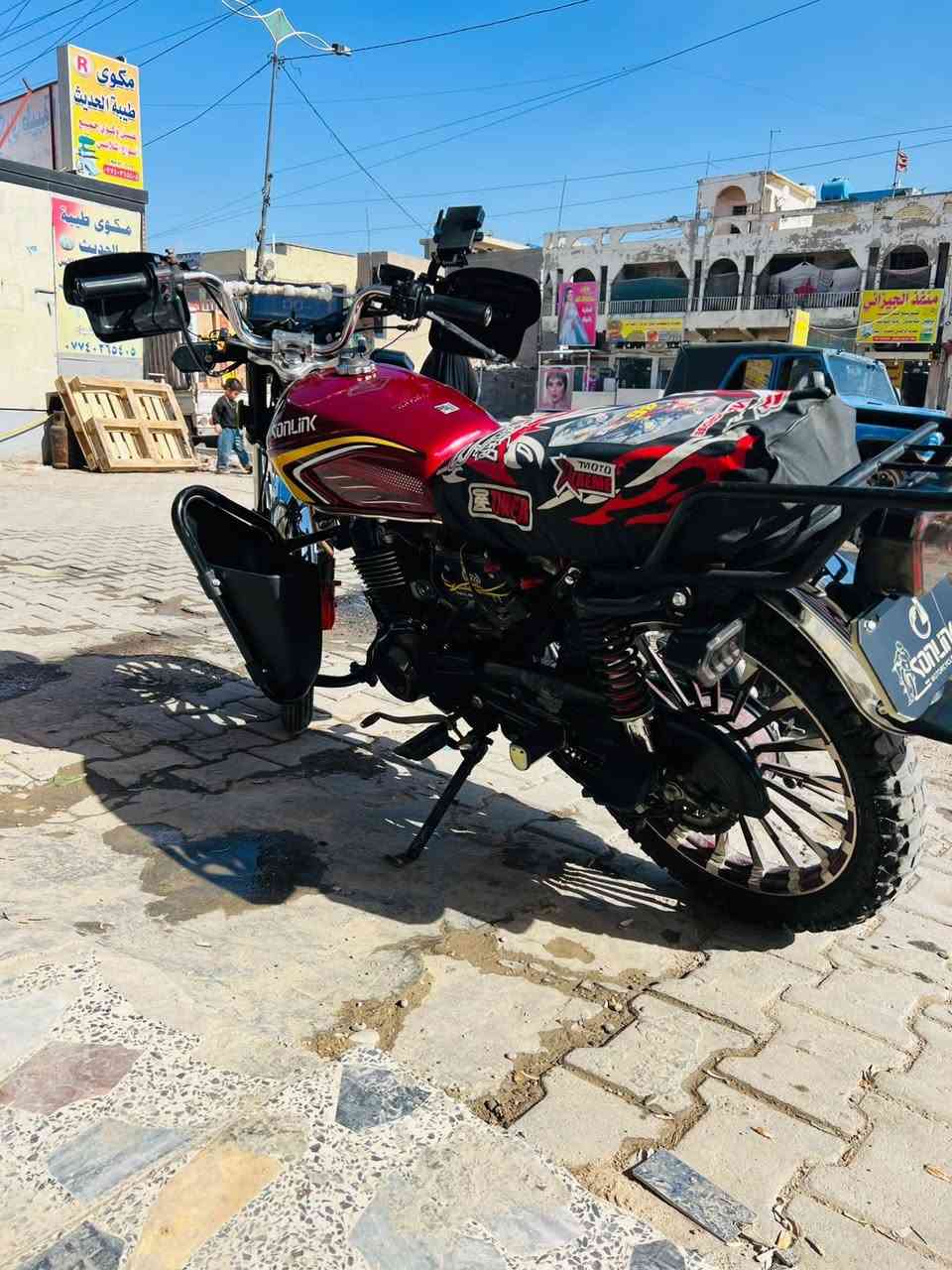 السلام عليكم دراجه سونك ايراني موديل 2025
دراجه نقص بس الكفر طاح مني دراجه رمبه نزلتهه 
مكاني بغداد مدينه الصدر سعر 700الف وبيهه مجال قليل 
مكينه مكفوله كفاله 
رقم الهاتف ***********
غير متوفر على الفيس
