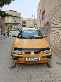 سمند للبيع موديل 2010 مكينه وكير فرنسي ومكفولات صدر امامي خلفي جديد تخ...