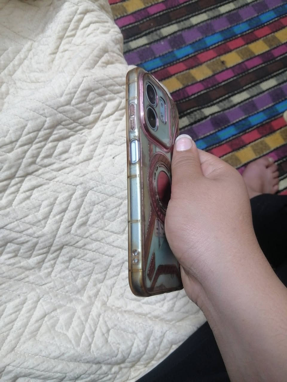 السلام عليكم للبيع انفينكس سمارت 9 ذاكره 128 بطاريه 5000 الجهاز فقط فطور بالشاشه والظهر السعر 45 وبي مجال مكانه بغداد العبيدي ابو 30 لا تعلق رقم الاتصال ***********
