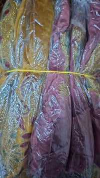 مخمل غزالي • تطريز ستراس • مقاسات L-XXL