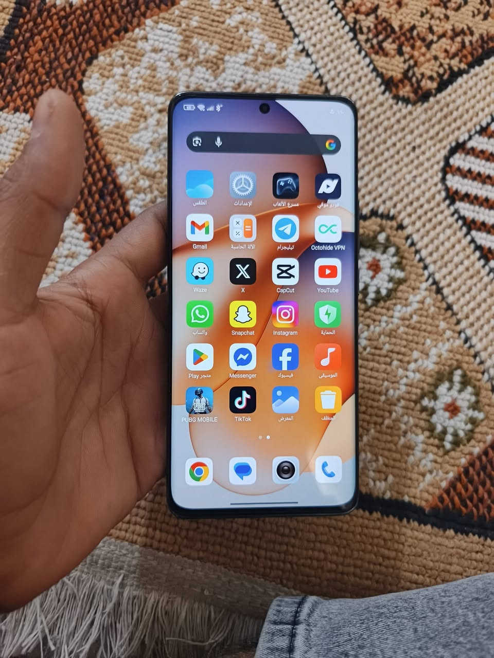 السلام عليكم مراوس فقط شاومي 13 برو النسخه العالمية ذاكره 512 . ***********
