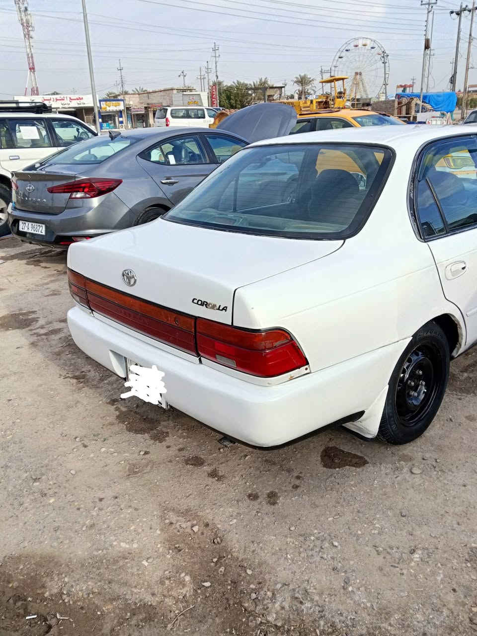 السلام عليكم كورلا 92 رقم انبار انكليزي باسمي سنويه ل29 مصبوغه عام جماليه مكينة بيها  بداية تبخير 54 وبيها مجال المكان ناصريه سوق الشيوخ ***********
